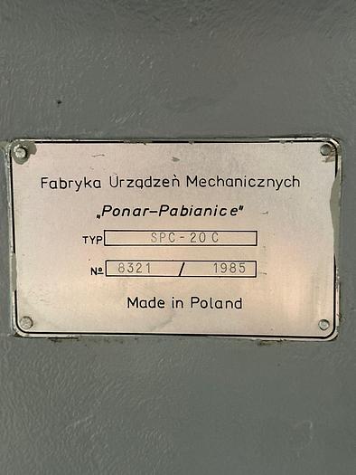 Used Szlifierka SPC 20 C