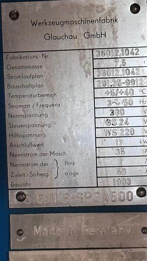 Used Szlifierka do otworów S16x500