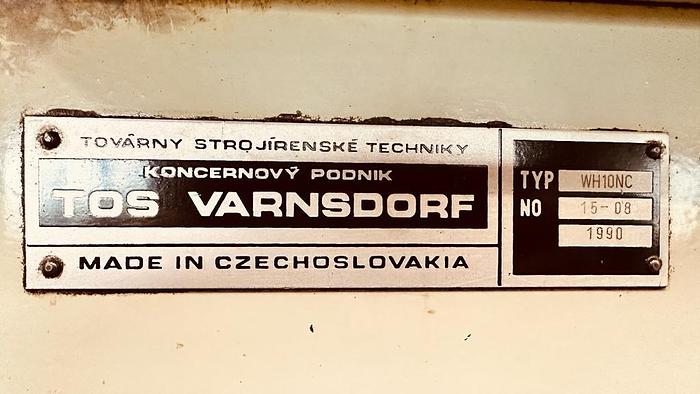 Used Wytaczarka Varnsdorf TOS WH 10