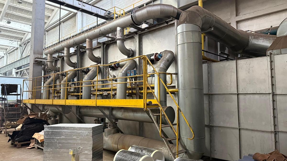 Used Piec komorowy z wysuwnym trzonem ZREMB - REMOS