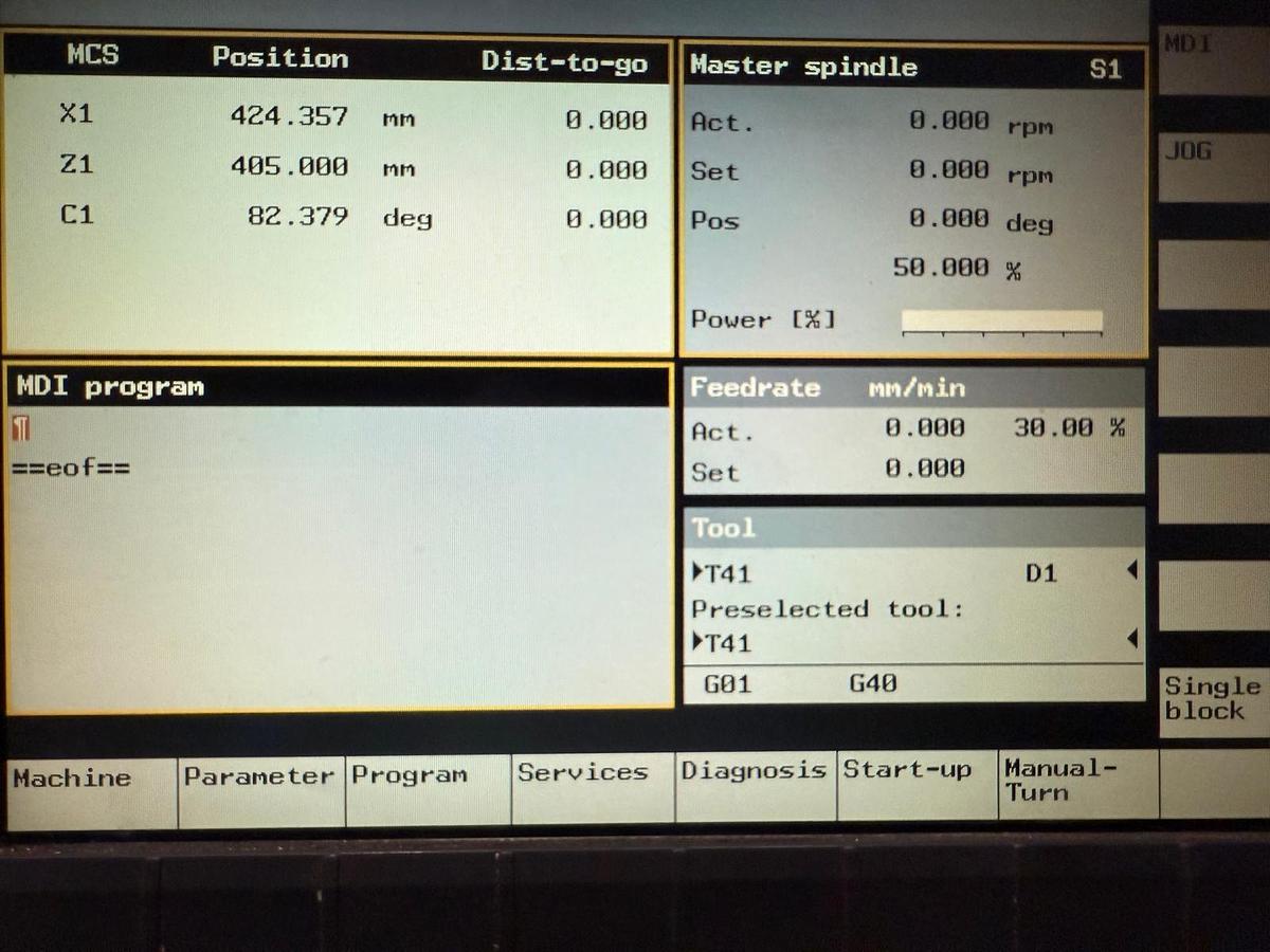 Used Tokarka CNC FAT TUR 560MN