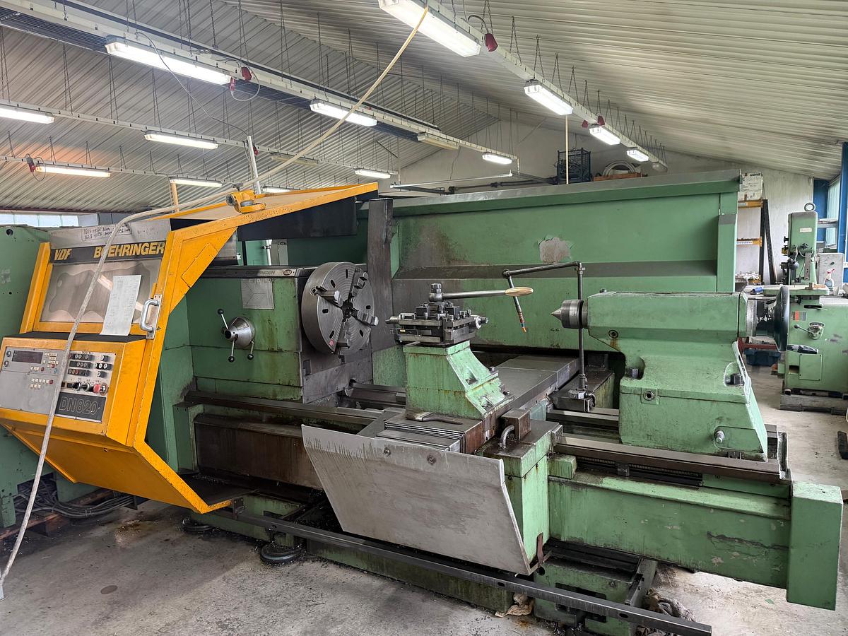 Used Tokarka CNC VDF Boehringer DN 820 - 2 