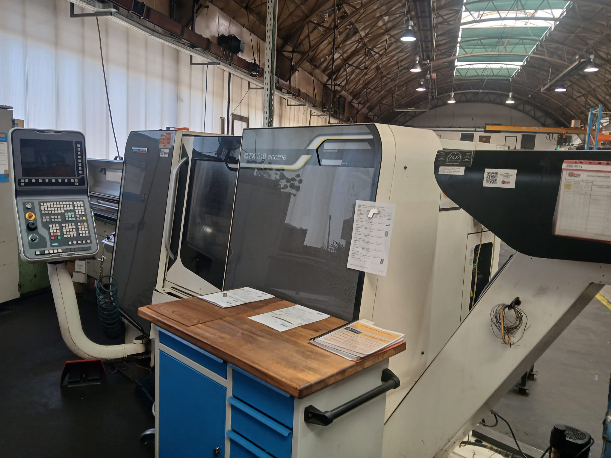 Used Tokarka CNC DMG MORI CTX 310 ecorline