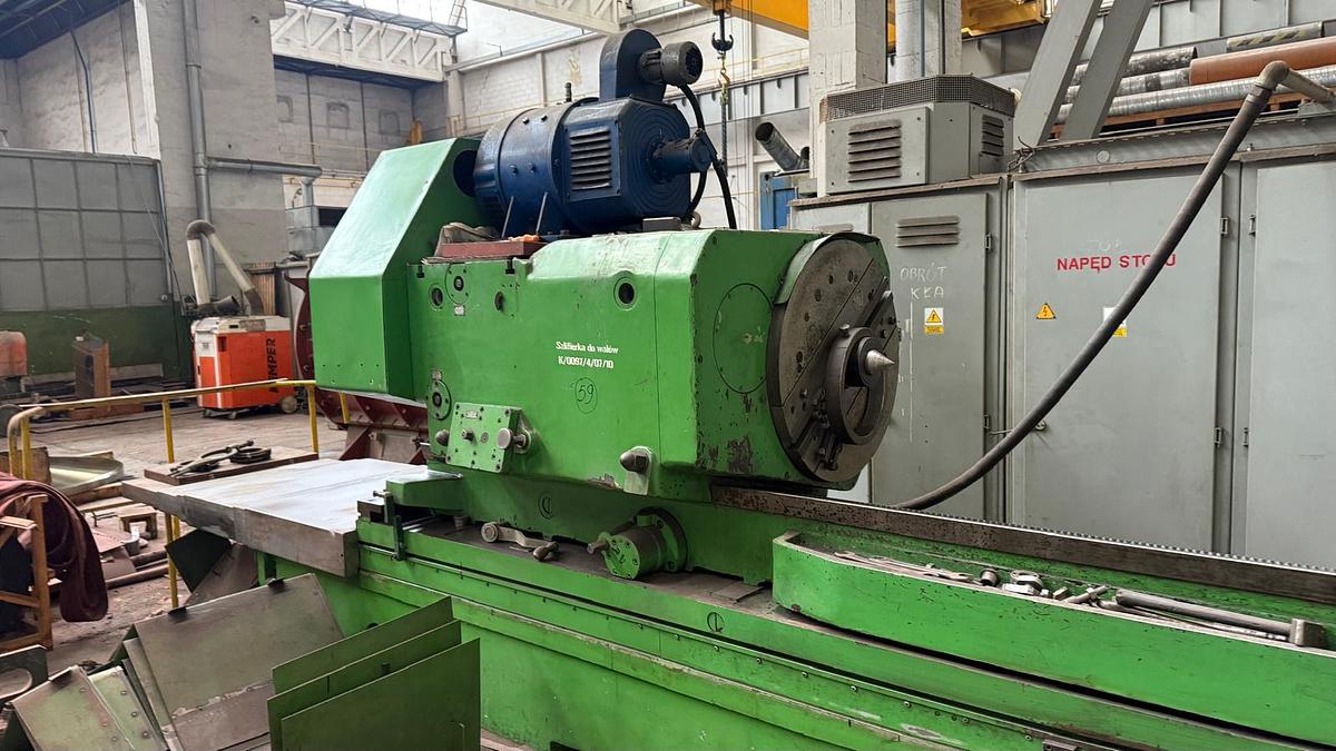 Used Szlifierka do wałków Stankoimport 800x6000 mm