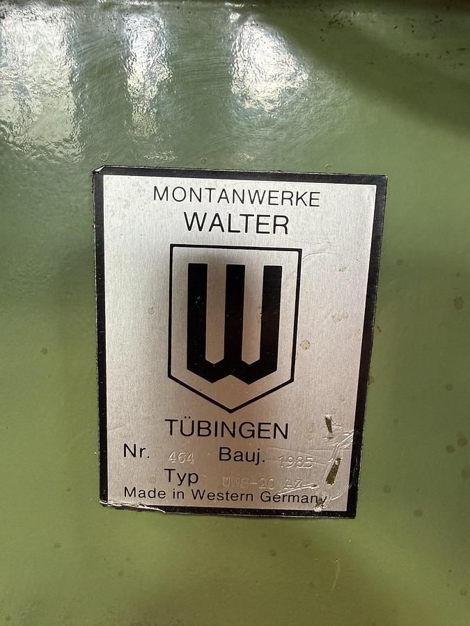 Used Szlifierka narzędziowa Walter UWS 20 