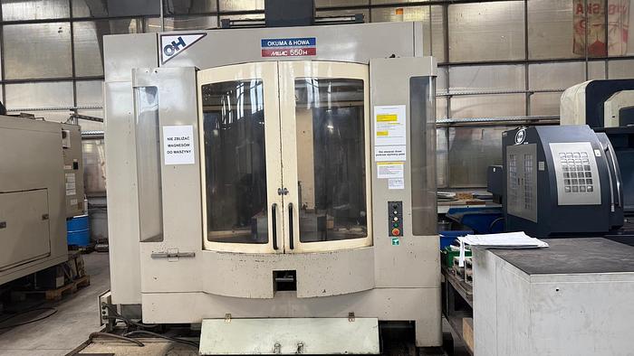 Used Poziome centrum obróbcze Okuma & Howa Millac 550H