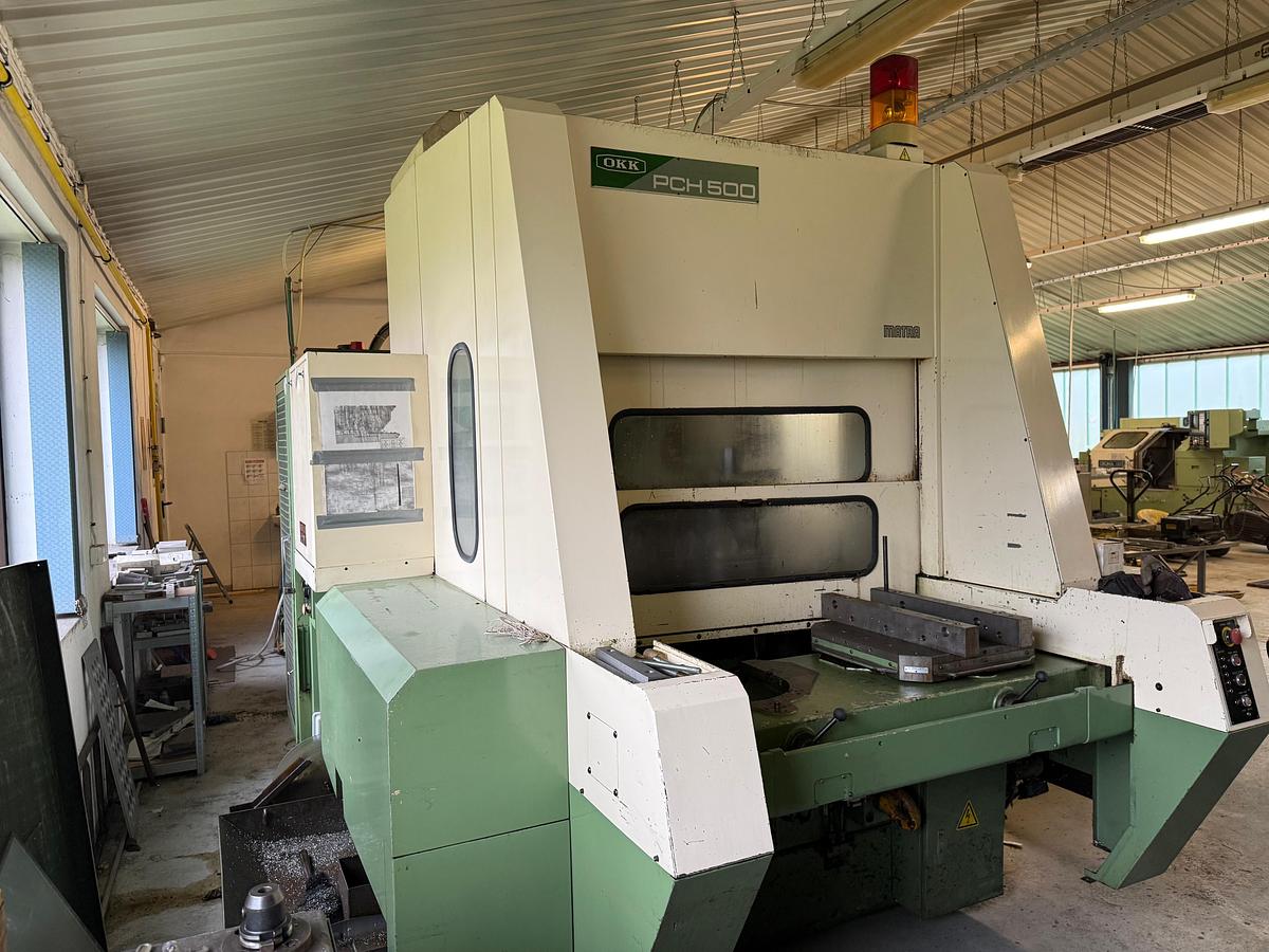 Used Centrum obróbcze dwupaletowe OKK PCH 500