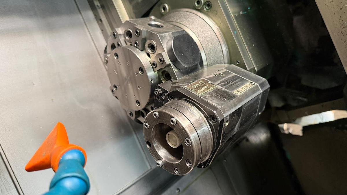 Used Tokarka CNC INDEX ABC  z podajnikiem pręta 