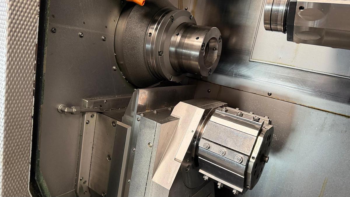 Used Tokarka CNC INDEX ABC  z podajnikiem pręta 