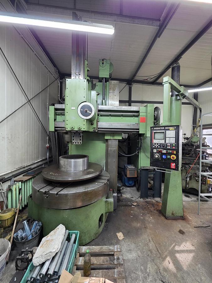 Used Tokarka karuzelowa WEBSTER & BENNET 1600
