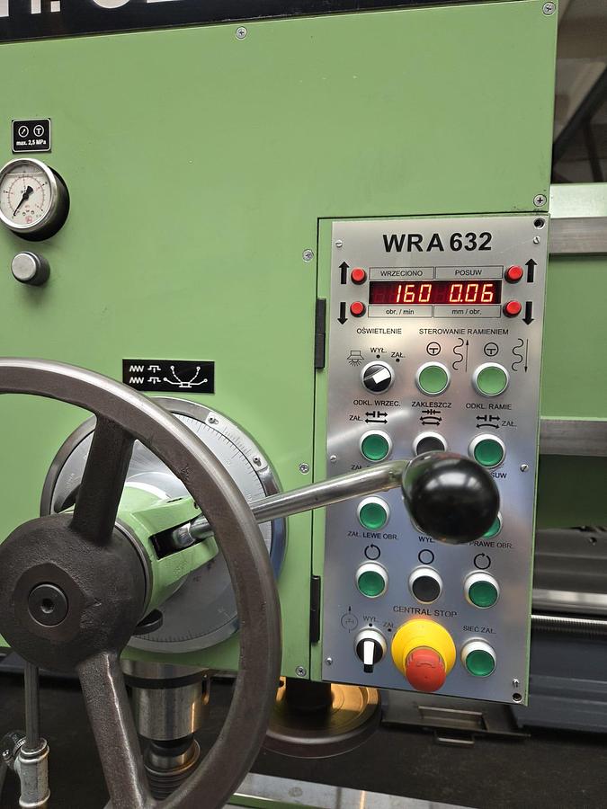 Used Wiertarka promieniowa Cegielski WRA 632