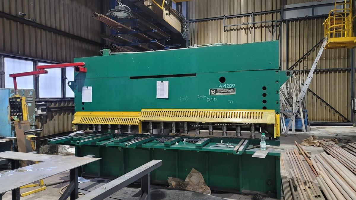 Used Nożyce gilotynowe Strojaren Piesok CNTA 3150/16