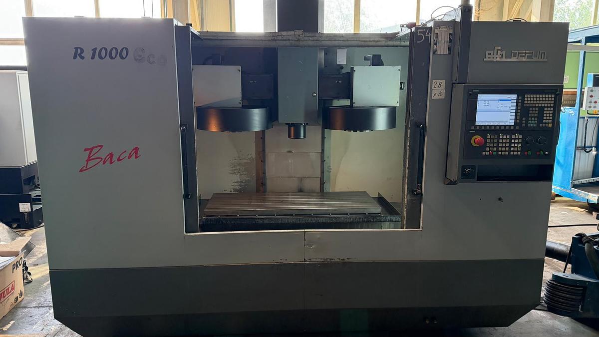 Used Pionowe centrum obróbcze DEFUM AFM BACA R1000 / 2012 r.