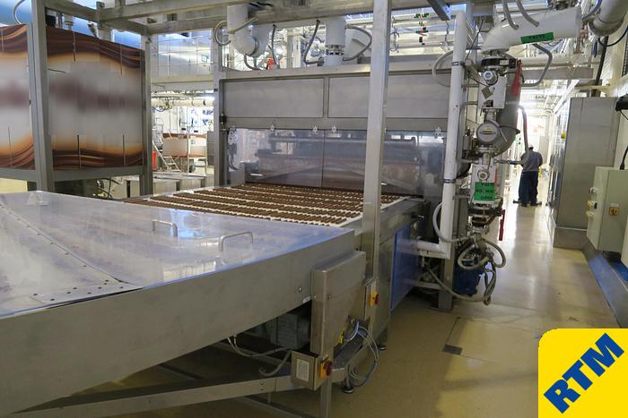 Used Enrobing Line, Cooling Tunnels & Temperers