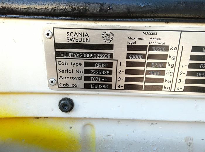 Usado 1997 SCANIA R 124 400 tractor unit