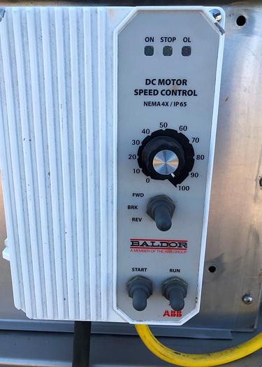 Used Seasoner, Roll Salter, Heat & Control, S/st, 15" #S743798