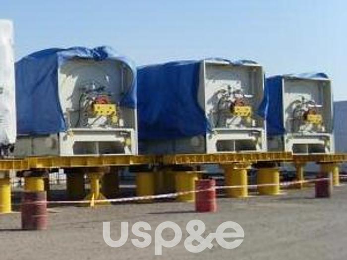 Usado 85 MW 2008 New GE Frame 7EA Natural Gas Turbine Generator Sets