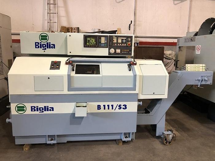 Usato TORNIO BIGLIA B 111 / S3 CNC FAUNC O - T