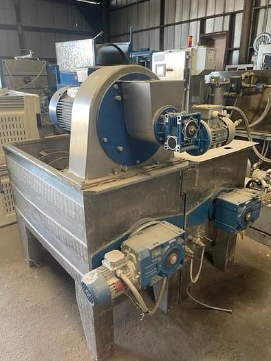 Used Dual Jacketed Stainless Steel Kneading/Malaxor Tanks