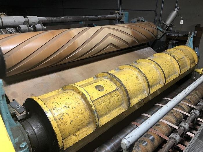 Used 60" WIDE HAMBLET SHEETER W/ 4 BACKSTANDS & DRIVE UPDATE