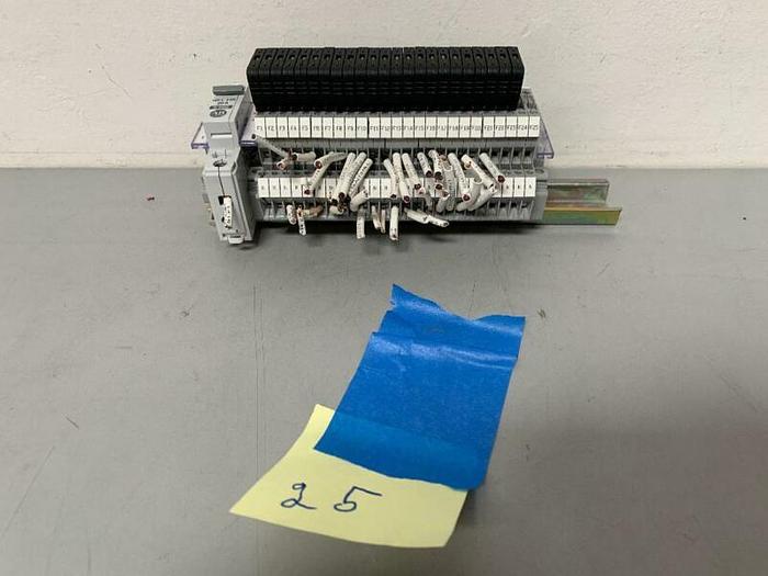 Used Lot of 25 Phoenix Contact Typ UKK5-T Double Leveled Terminal Block