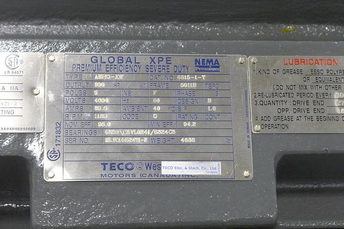 Unused Pump, Centrif., C/st, 300 HP, 14" In/12" Out, CPC, OH2, A #C743770