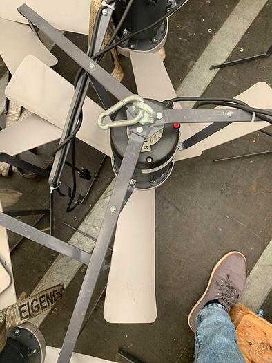 Used 1 x Nivola Nivolair V3 , Heating system for high rooms Heating system for high rooms