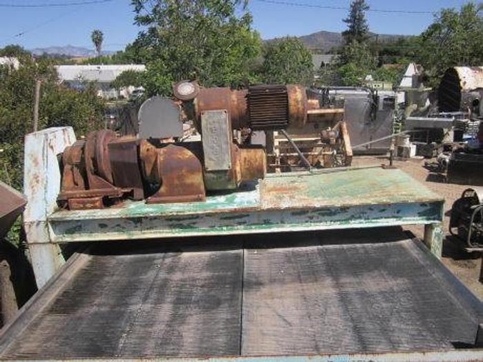 Used Filter, Belt, Vac, 8' X 24', 316 S/st, Eimco, 25 HP, #Z386602