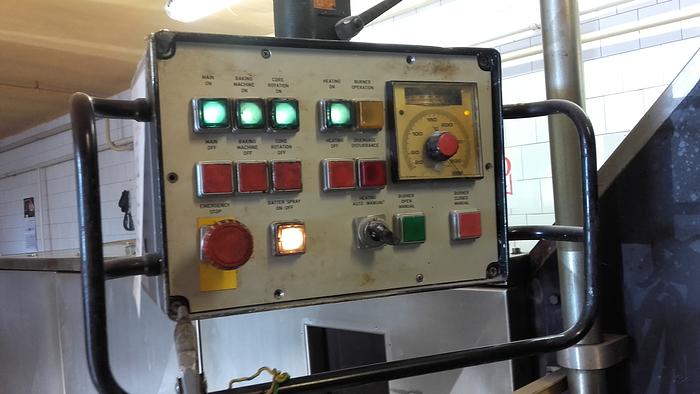 Used WALTERWERK JU45 ROLLED WAFER CONE OVEN