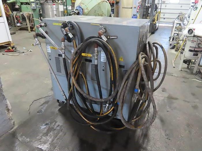 Used 18 KW MOKON HOT OIL HEATER - 3 ZONES (6 KW PER ZONE) - 460V