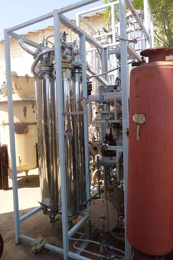 Used Evaporator, Finn-aqua, 125#/HR, Still WFI, Mdl FA-500-SA #S737618