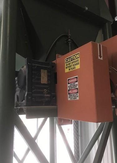 Used Feeder, Hopper, 8" x 72", C/st, Quinn #C743127