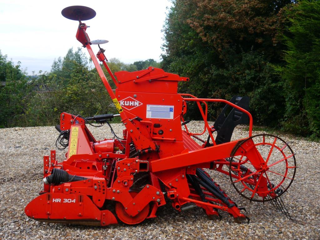 Used Kuhn Power Harrow Drill Combination
