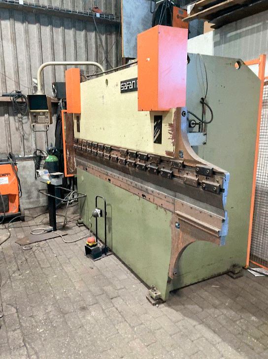 Used Safan DNCS 50 - 2550 - Press Brake - 1990