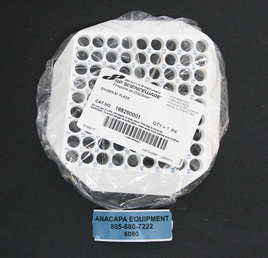 Used Bel-Art SP Scienceware 188290001 2" Pop-Up Freezer Box 81 Divider NEW 72 pc 6080
