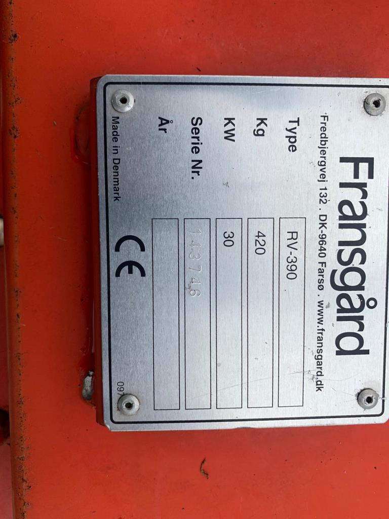 Used Fransgard RV390 Combi Rake