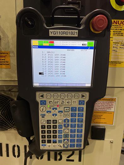 Used FANUC R2000iB/210F WITH R30iB CONTROLLER, VERY LOW HOURS, CLEANED AND TESTED #104585
