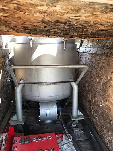 Used 200 GALLON PREMIER DUAL SHAFT MIXER - 316 S/S - VACUUM - JACKETED