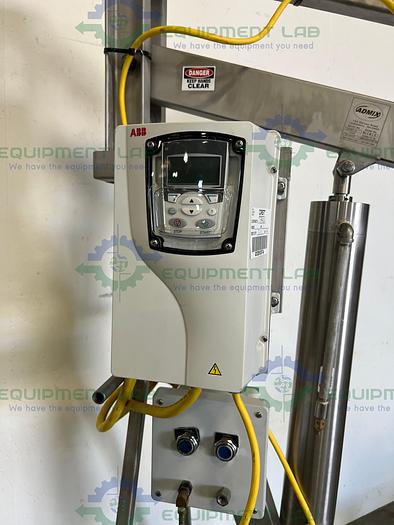 Used Admix 100RXGF-050 RotoMixx 1/2 HP w/ Admix Frame, ABB Controller 480V