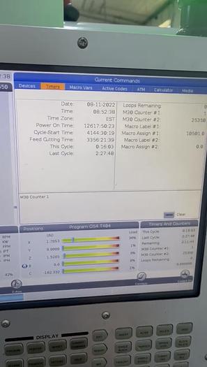 Used 2018 HAAS ST-20Y CNC Turning Center with Y-Axis and Live Tooling