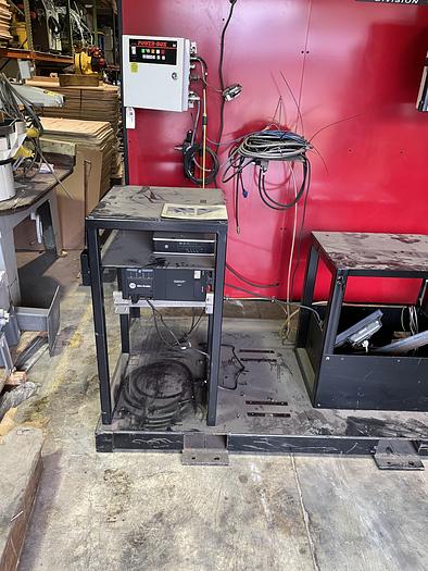 Used PRESTON EASTON MODEL RTT20 40' ROBOT TRANSFER TRACK ORIGINALLY RAN FANUC ARCMATE 120IC/10L