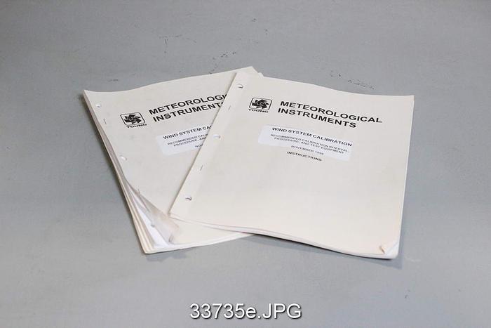 Used Young Wind Speed Calibrating Unit, Model 18802 #33735