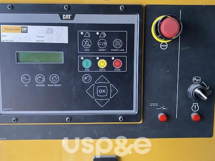 Used 1.4 MW 2014 Used Caterpillar XQ1475G Natural Gas Generator Set