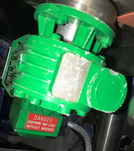 Used Process tank with 100 liter volume