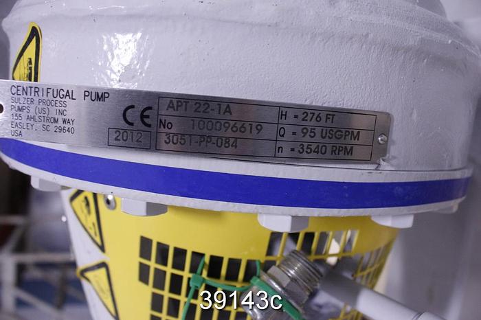 Unused Sulzer APT 22-1A Pump #39143