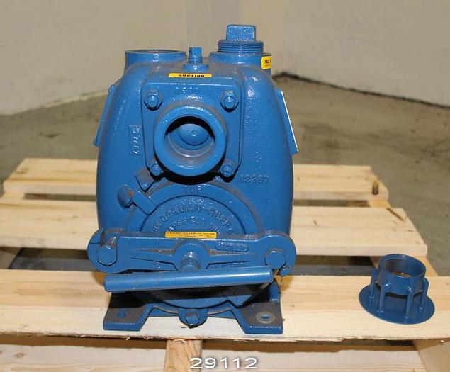 Used Gorman Rupp 11-1/2A3-E2-3P Self-Primimg Centrifugal Pump - 1-1/2" x 1-1/2" #29119