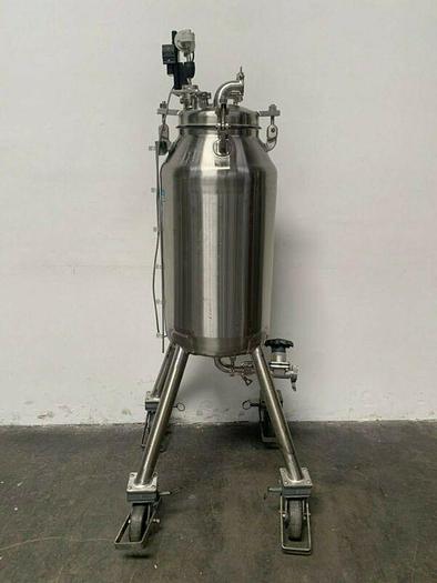 Used Paul Mueller 100 Liter Stainless Steel Bioreactor w/ Mixer