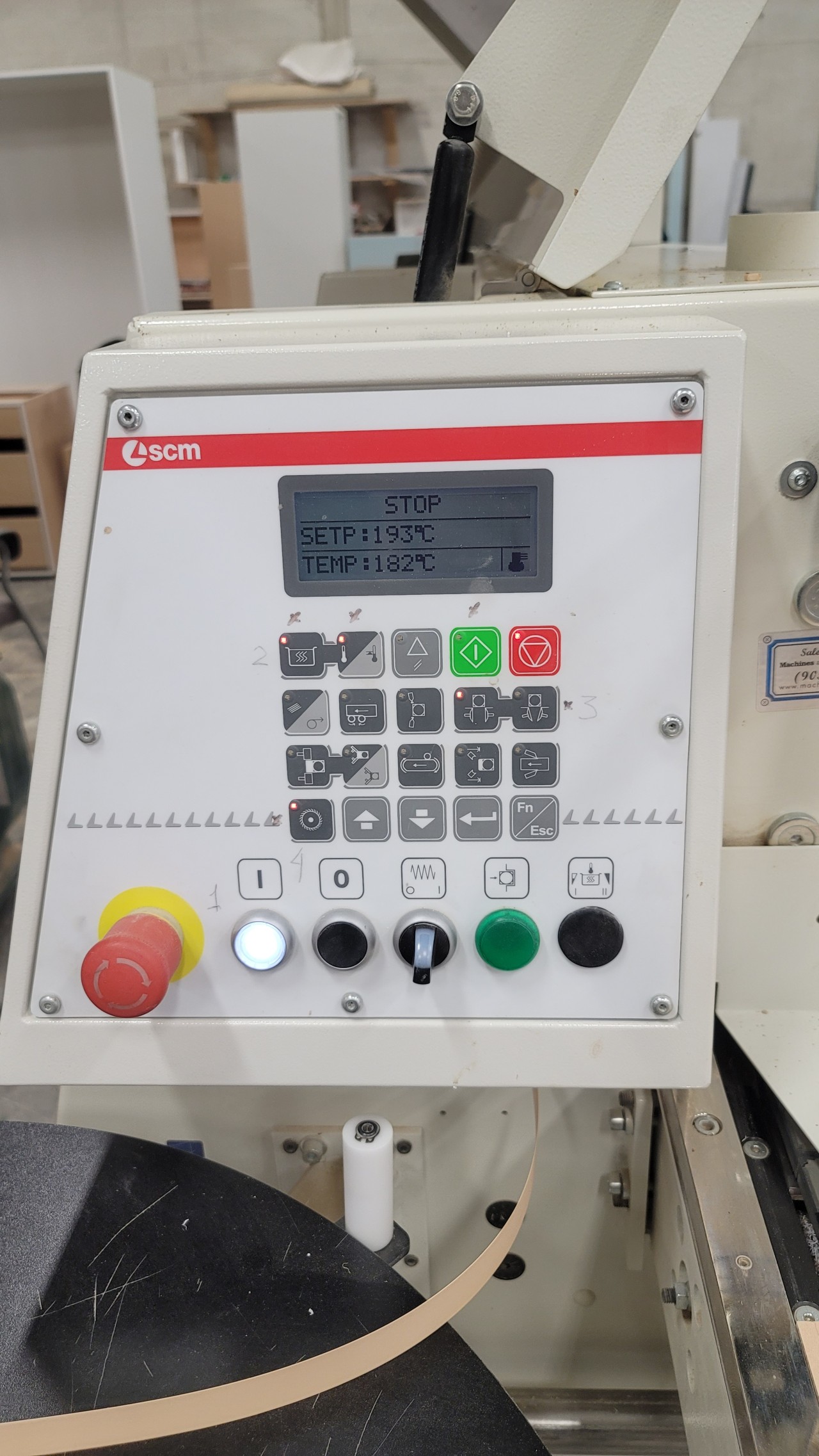 Used 2017 SCM Olimpic K203 Edgebander