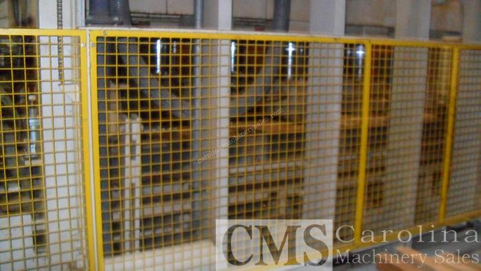 Used Burkle Feed Through Press