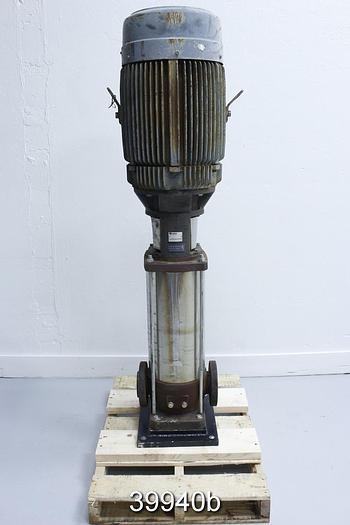 Used Ebara Vertical Multistage Pump, Type EVMUG45 6-0 #39940